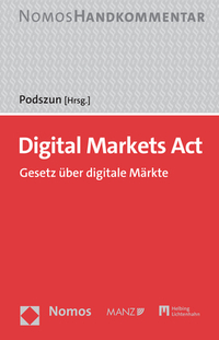 Vorderes Coverbild Digital Markets Act: DMA