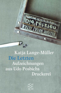 Vorderes Coverbild Die Letzten Aufzeichnungen aus Udo Posbichs Druckerei