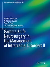 Vorderes Coverbild Gamma Knife Neurosurgery in the Management of Intracranial Disorders II