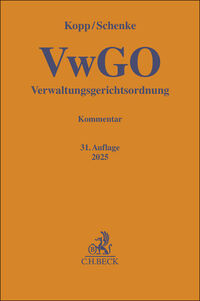 Vorderes Coverbild Verwaltungsgerichtsordnung. VwGO