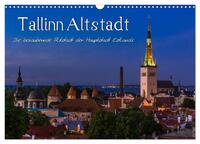 Vorderes Coverbild Tallinn Altstadt (Wandkalender 2025 DIN A3 quer), CALVENDO Monatskalender