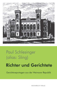 Vorderes Coverbild Richter und Gerichtete