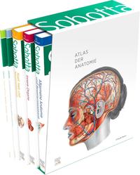 Vorderes Coverbild Sobotta Atlas der Anatomie, 3 Bände + Lerntabellen + Poster Collection im Schuber und 6-monatiger Zugang zur Complete Anatomy-App