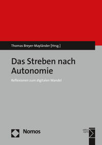 Vorderes Coverbild Das Streben nach Autonomie