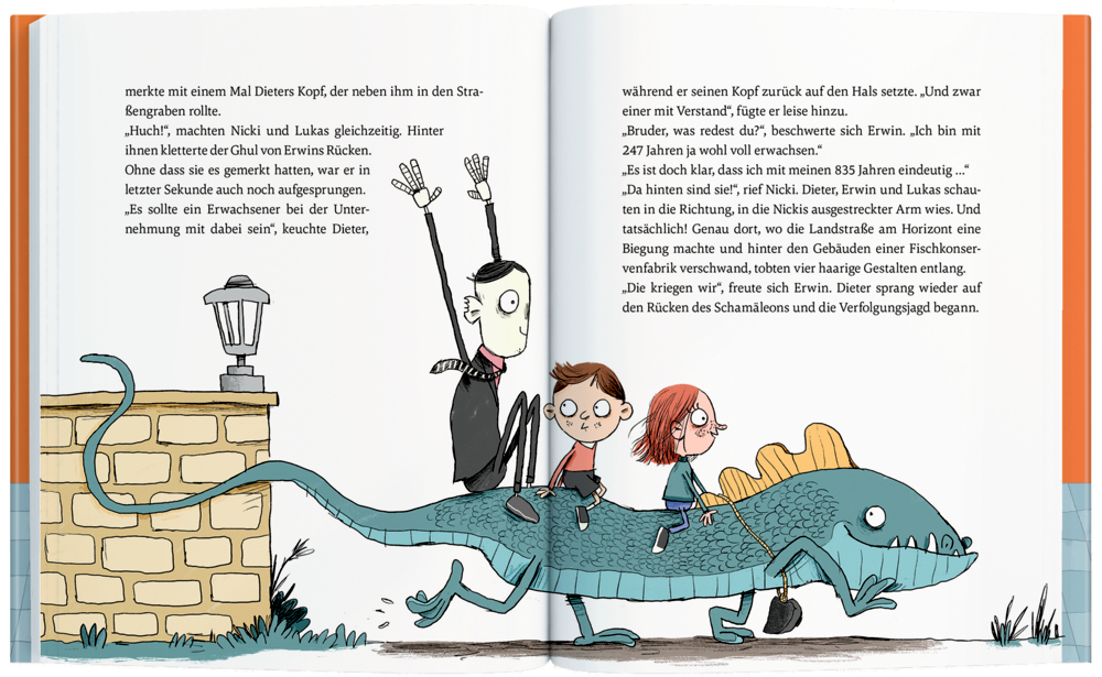 Beispielinhalt (Bild) Die Monsterschule (Bd. 1)