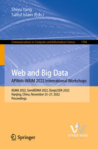 Vorderes Coverbild Web and Big Data. APWeb-WAIM 2022 International Workshops