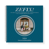 Vorderes Coverbild Zefix! Tischkalender 2024