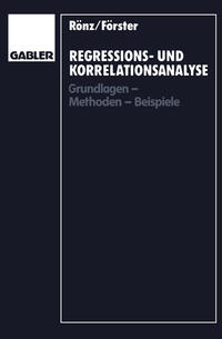 Vorderes Coverbild Regressions- und Korrelationsanalyse