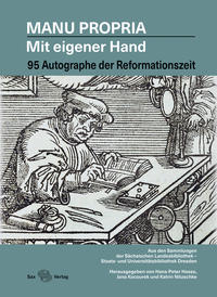 Vorderes Coverbild Manu propria - Mit eigener Hand