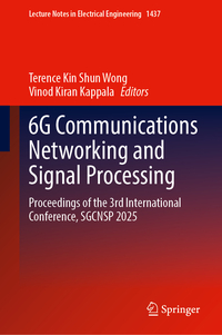 Vorderes Coverbild 6G Communications Networking and Signal Processing
