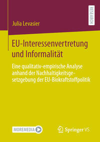 Vorderes Coverbild EU-Interessenvertretung und Informalität