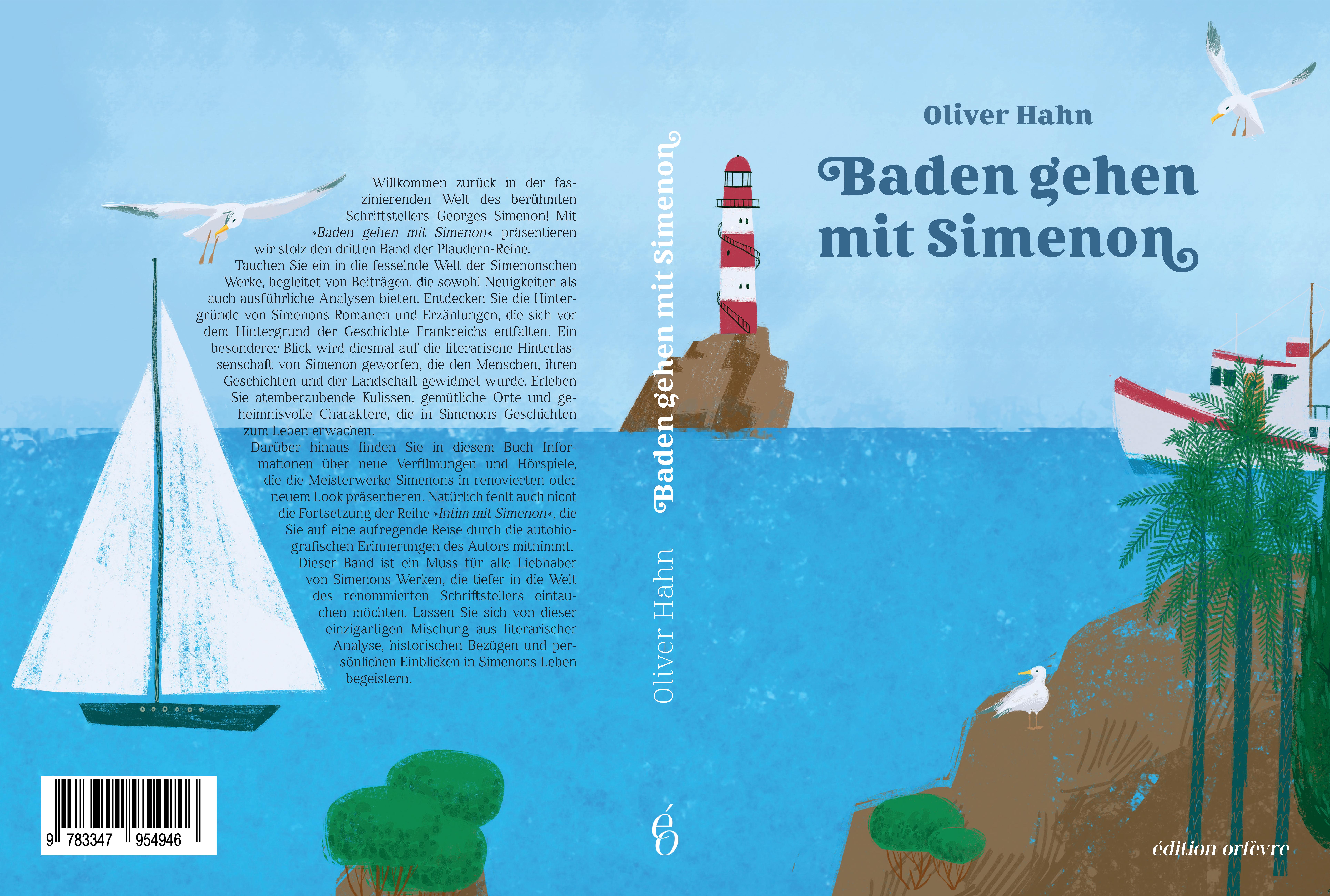 Gesamtes Coverbild Baden gehen mit Simenon