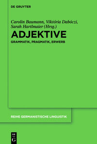 Vorderes Coverbild Adjektive