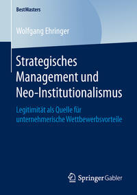 Vorderes Coverbild Strategisches Management und Neo-Institutionalismus