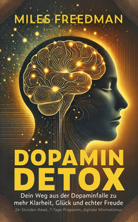 Vorderes Coverbild Dopamin Detox: Dein Weg aus der Dopaminfalle zu mehr Klarheit, Glück und echter Freude
