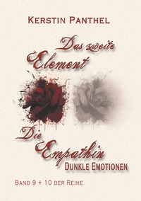 Vorderes Coverbild "Das zweite Element" und "Die Empathin"