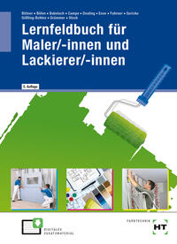 Vorderes Coverbild Lernfeldbuch für Maler/-innen und Lackierer/-innen