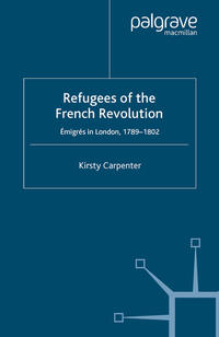 Vorderes Coverbild Refugees of the French Revolution