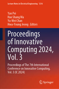 Vorderes Coverbild Proceedings of Innovative Computing 2024, Vol. 3