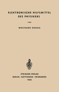 Vorderes Coverbild Elektronische Hilfsmittel des Physikers