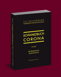 Vorderes Coverbild Schwarzbuch Corona