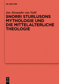 Vorderes Coverbild Snorri Sturlusons Mythologie und die mittelalterliche Theologie