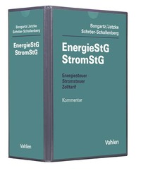 Vorderes Coverbild Energiesteuer, Stromsteuer, Zolltarif. EnergieStG, StromStG