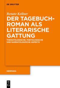 Vorderes Coverbild Der Tagebuchroman als literarische Gattung