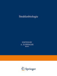 Vorderes Coverbild Strahlenbiologie / Radiation Biology