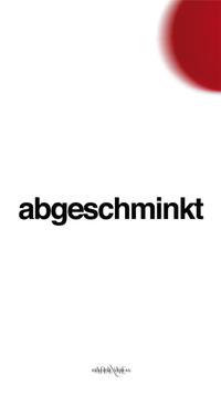 Vorderes Coverbild abgeschminkt