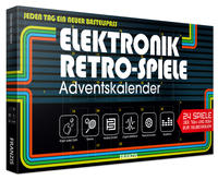 Vorderes Coverbild FRANZIS 67150 - Elektronik Retro Spiele Adventskalender