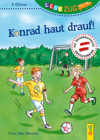 Vorderes Coverbild LESEZUG/3. Klasse: Konrad haut drauf!