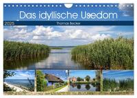 Vorderes Coverbild Das idyllische Usedom (Wandkalender 2025 DIN A4 quer), CALVENDO Monatskalender