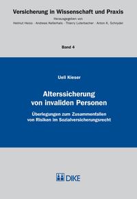 Vorderes Coverbild Alterssicherung von invaliden Personen