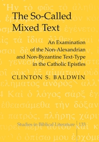 Vorderes Coverbild The So-Called Mixed Text