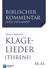 Vorderes Coverbild Klagelieder (Threni) (Neubearbeitung)