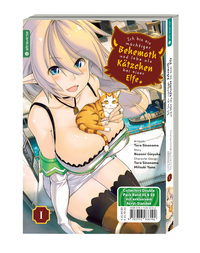Vorderes Coverbild Ich bin ein mächtiger Behemoth und lebe als Kätzchen bei einer Elfe Double Pack 01 & 02 mit Acryl-Standee