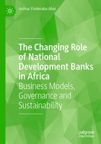 Vorderes Coverbild The Changing Role of National Development Banks in Africa