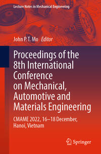 Vorderes Coverbild Proceedings of the 8th International Conference on Mechanical, Automotive and Materials Engineering
