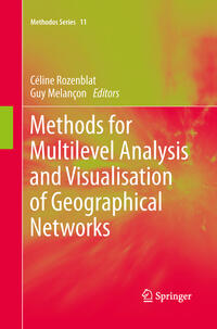 Vorderes Coverbild Methods for Multilevel Analysis and Visualisation of Geographical Networks