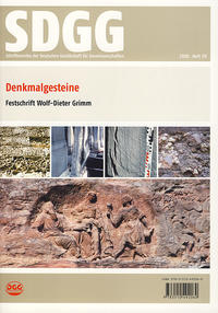 Vorderes Coverbild Denkmalgesteine