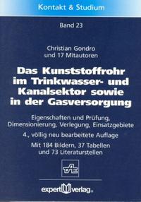 Vorderes Coverbild Das Kunststoffrohr im Trinkwasser- und Kanalsektor sowie in der Gasversorgung