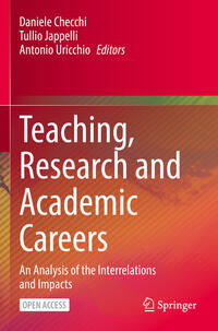 Vorderes Coverbild Teaching, Research and Academic Careers