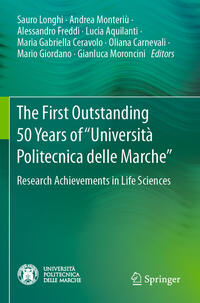 Vorderes Coverbild The First Outstanding 50 Years of “Università Politecnica delle Marche”
