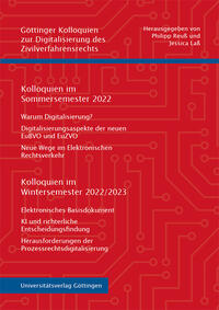 Vorderes Coverbild Kolloquien im Sommersemester 2022 | Kolloquien im Wintersemester 2022/2023