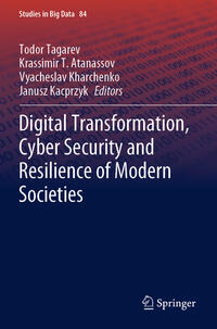 Vorderes Coverbild Digital Transformation, Cyber Security and Resilience of Modern Societies