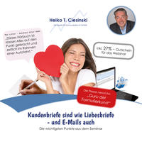 Vorderes Coverbild Kundenbriefe sind wie Liebesbriefe - und E-Mails auch