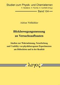 Vorderes Coverbild Blickbewegungsmessung an Versuchsaufbauten