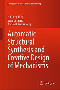 Vorderes Coverbild Automatic Structural Synthesis and Creative Design of Mechanisms