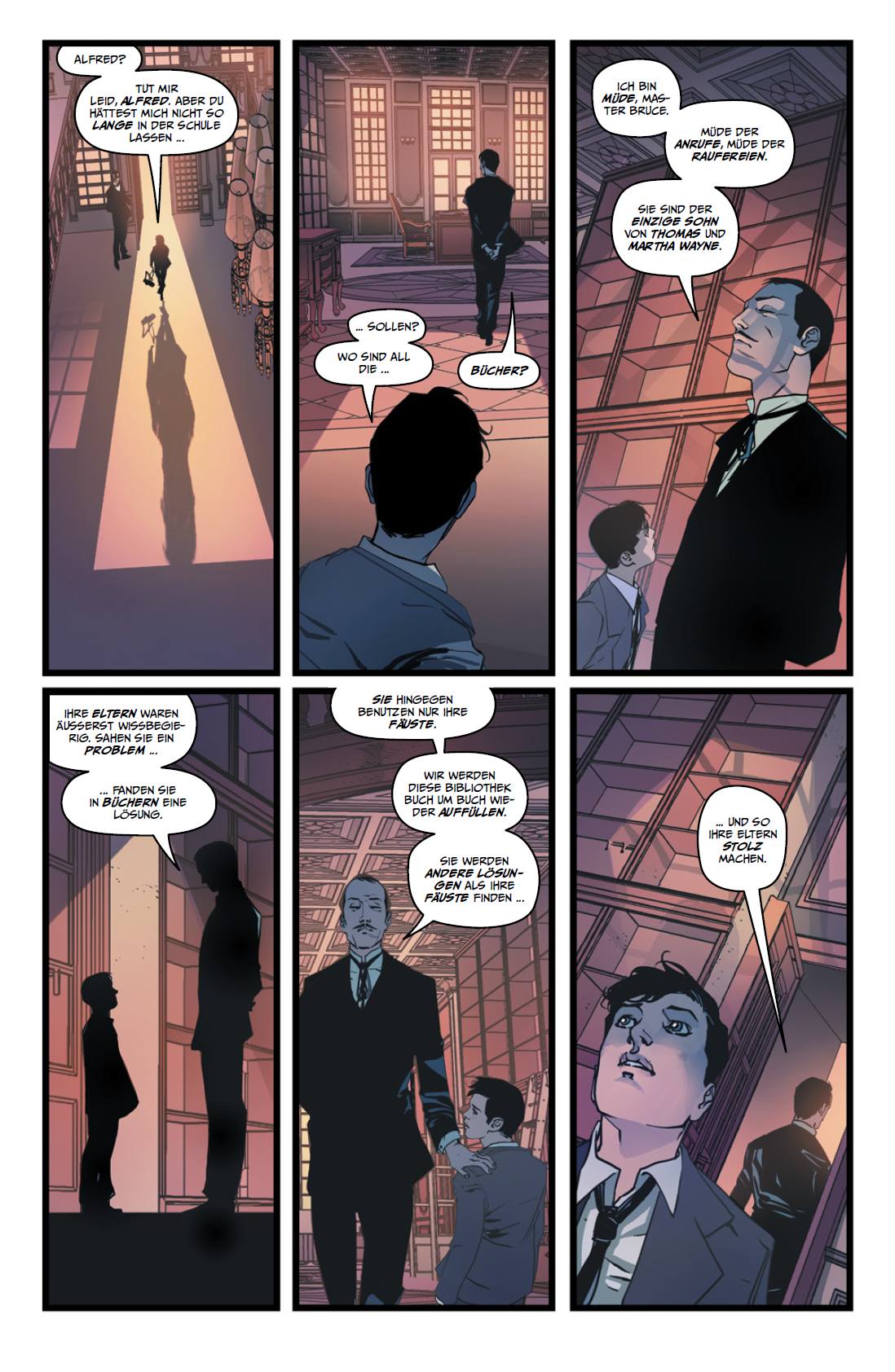 Beispielinhalt (Bild) Batman: Die Reise
